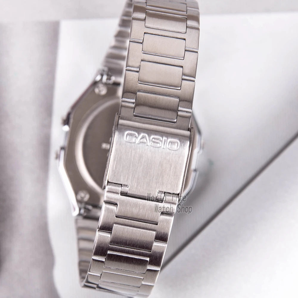 Casio watch silver watch men set brand luxury LED digital Waterproof Quartz men watch Sport military Wrist Watch relogio masculi