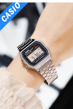 Casio watch silver watch men set brand luxury LED digital Waterproof Quartz men watch Sport military Wrist Watch relogio masculi